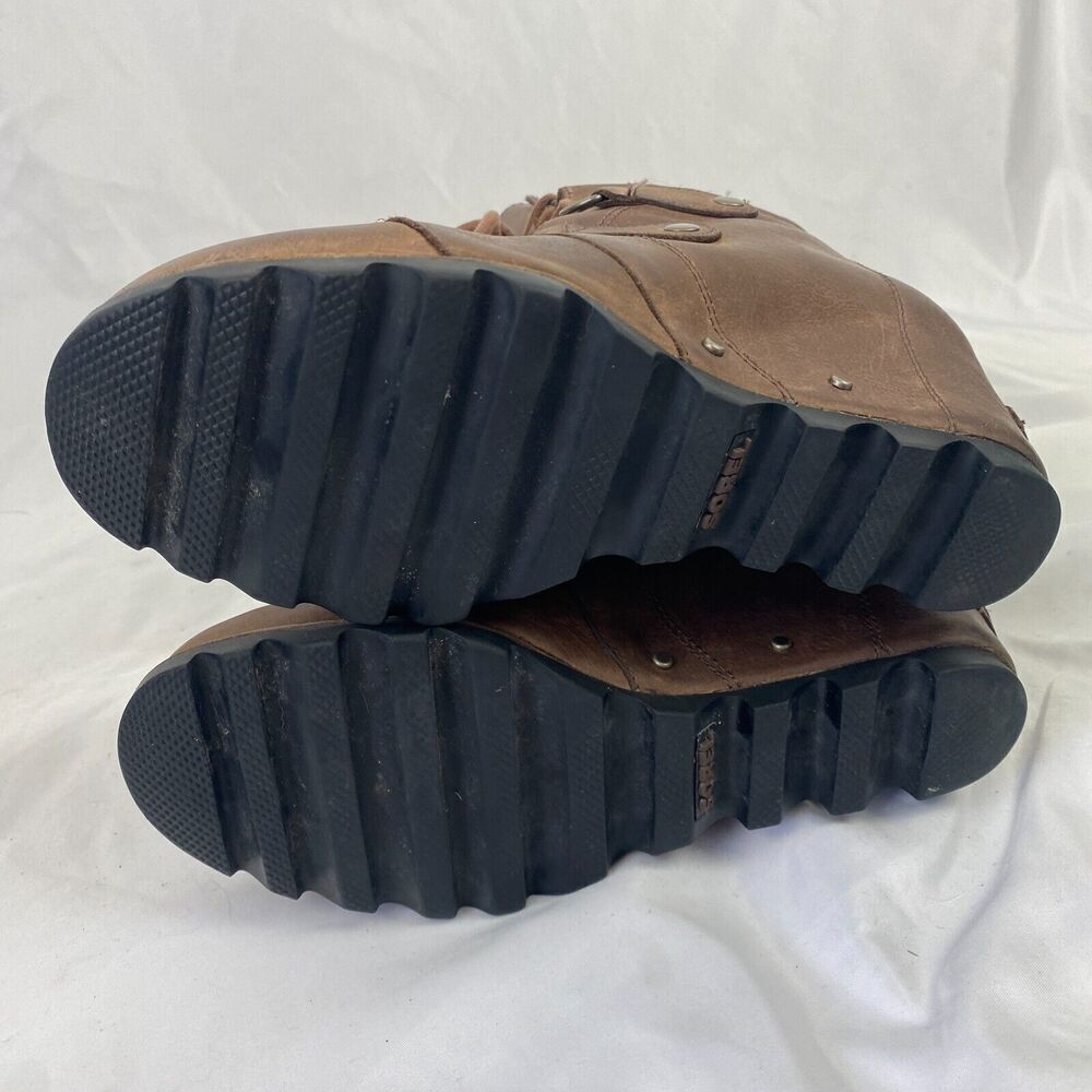 Sorel Joan Of Arctic Wedge II Snow Boots Women's 9 Brown Lace Up NL2305-250 - Picture 7 of 12